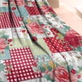 thumbnail image 3 of Pioneer Flower Floral Print Pattern Blanket,Comfortable Soft Lamb Wool Throw Blanket,All Season,Warm Lightweight Blankets for Sofa Bed Couch Living Room Chair,40"x50", 3 of 4