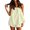 Light Green, variant on EliteGoogv Two Piece Sets For Women Sleeveless Bandeau Top Elastic Waist Shorts Polka Dot Print Loose Fit Summer Vacation Outfits Womens Shorts Sets Light Yellow