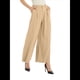 thumbnail image 1 of Pantalones Palazzo Largos de Pierna e Informales de Cintura Alta para Mujer, Talla Regular Amarillo L, 1 of 7