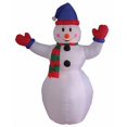 thumbnail image 1 of BZB Goods 6 Foot Christmas Inflatable Snowman Yard Decoration Lights Decor Outdoor Indoor Holiday Decorations, Blow up Lighted Yard Decor, Lawn Inflat, 1 of 4