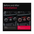 thumbnail image 3 of 3 Pcs Anneaux de Contrôle de Volume Rouge pour Xv Forester 2018-2023 Console Centrale de Voiture K, 3 of 5