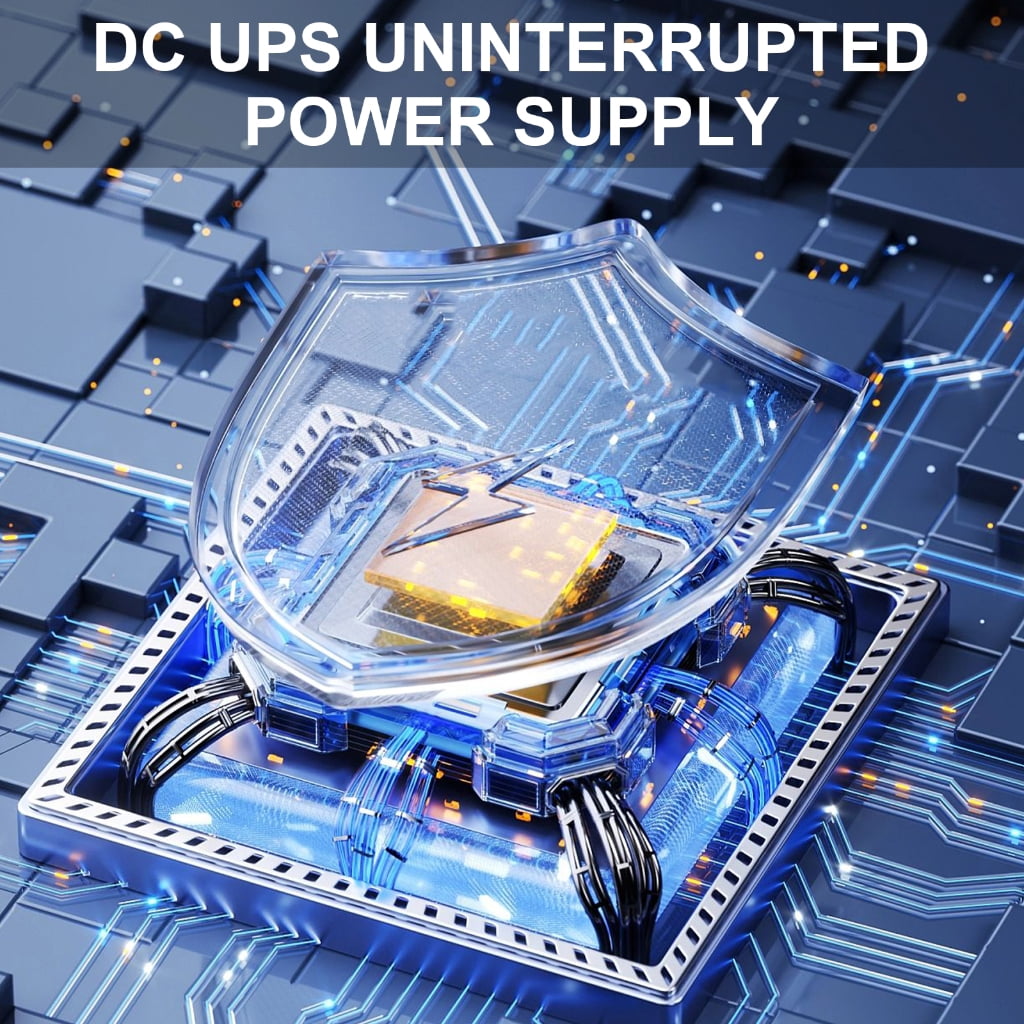 WINDLAND Uninterruptible Power UPS with DC12V Port for Stable Connectivities Battery