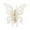 White, variant on Summercome Butterfly Hair Clip, 3.7" Acrylic Hair Clips with Alloy Springs for Thick Hair, Small Hair Clips for Women, Girls, and Old Ladies, Ideal Gift, Hair Accessories, White