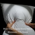 thumbnail image 3 of Down Pillows-Breathable Bed Pillows for Sleeping, 1 Pack, Standard Size (“20 x 26”), 3 of 5