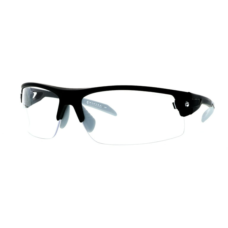 Mantra Optics Mantra Pickleball Sunglasses with Interchangeable Lenses - Matte Black, adult Unisex, Size: One Size
