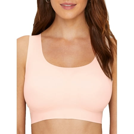 Women's Bali DF3491 Comfort Revolution EasyLite Seamless Wirefree Bra (Sandshell 2X)