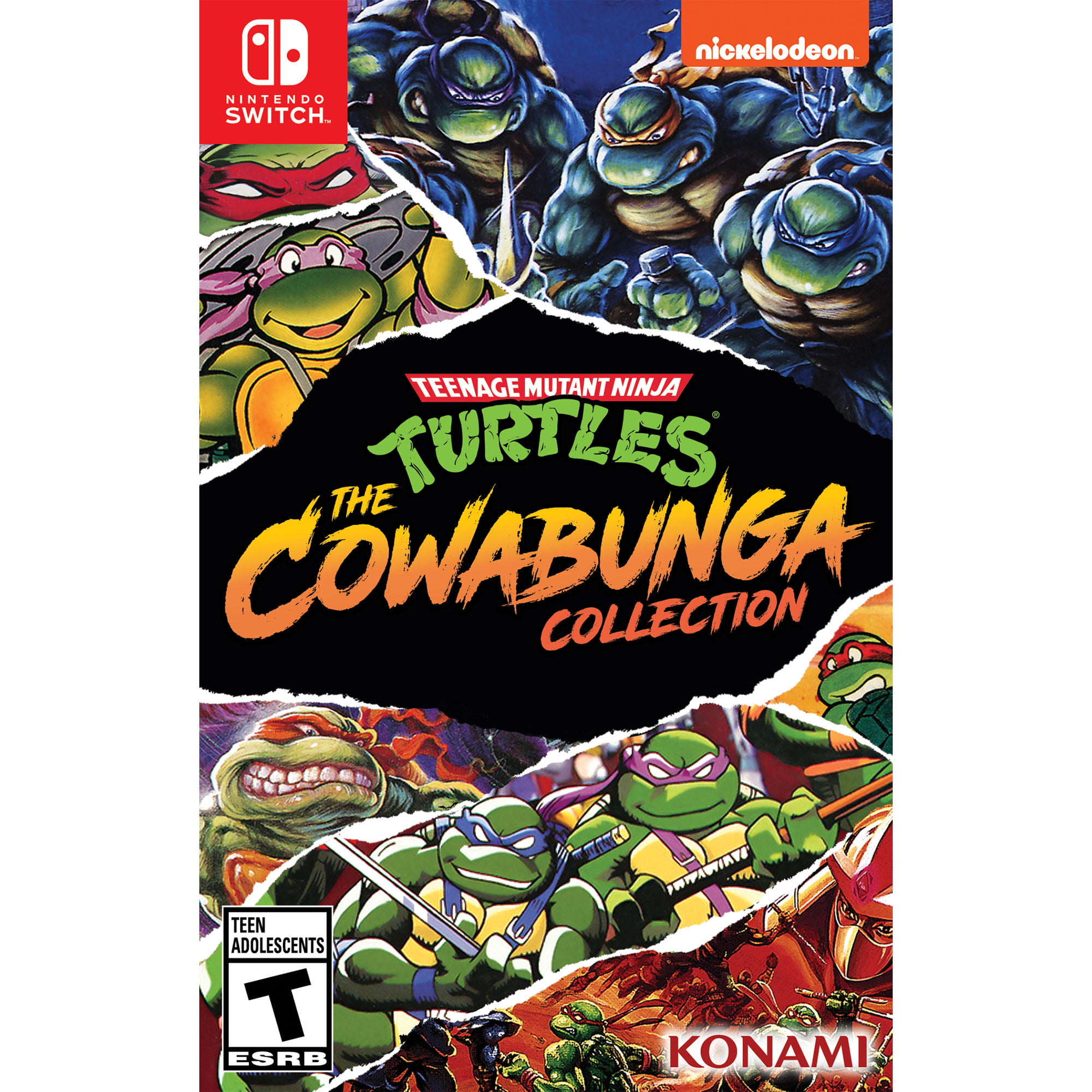 Teenage Mutant Ninja Turtles: Cowabunga Collection - Nintendo Switch -  Walmart.com