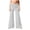 Light Gray, variant on felwors Women's High Waisted Fold Over Flowy Wide Leg Pants | Casual Lounge Yoga Palazzo Pants for Beach & Vacation (Navy, XXL)