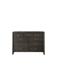 thumbnail image 5 of Jewel Gray Panel Bedroom Set Special Full 3 Piece: Bed, Dresser, Mirror, 5 of 13