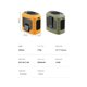 thumbnail image 4 of Ventilador de cintura portátil de 8000 mAh, miniventilador sin hojas, carga de emergencia, ventilador de cuello colgante, ventilador deportivo, amarillo, 4 of 5