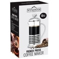 thumbnail image 3 of Wyndham House Stainless Steel 12oz French Press Coffee Maker, 3 of 3
