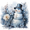 thumbnail image 1 of Pintura diamantes JShteea Serie Dibujos Animados Muñeco Nieve Invierno 30*30CM, 1 of 9