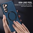 thumbnail image 5 of Magnetic Phone Case for Samsung Galaxy S22+ Plus (Not S22) Compatible with Magsafe, Military-Grade Shockproof Case with Built-in Magnet Circle for Samsung Galaxy S22 Plus, MS Navy Blue, 5 of 18