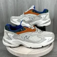 thumbnail image 1 of New Balance 725 Gray Reflection Orange White Mens 8.5 Sneakers ML725AP Shoes, 1 of 6