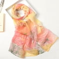 thumbnail image 1 of Foulards Légers Mode à Imprimé de Fleurs Foulard Portefeuille en Coton pour Femmes, 1 of 5
