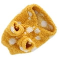 thumbnail image 3 of Abrigo de peluche para perros de razas pequeñas, cálido traje amarillo, talla L, chaqueta de invierno acogedora, 3 of 8