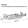 thumbnail image 5 of Goodsmann 600 Denier boat cover, Silvery gray ,water resistant,weather protection,trailerable,9921-0122-35 (E Fits 20-22 V-Hull,Boats,Beam width to 100), 5 of 8