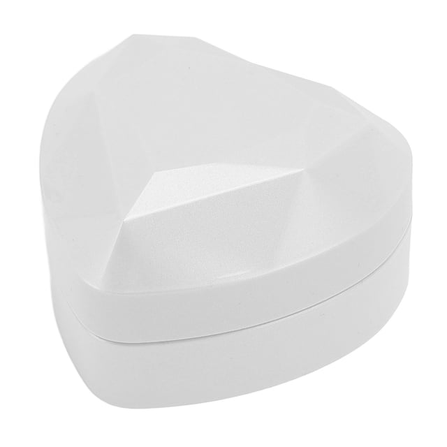 LED Light Necklace Holder, Jewelry Gift Waterproof Large Capacity Storage Boxes Heart Shaped Display Case Pendant Box For Storing Rings Pendants Earrings Brooches Pins
