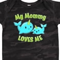 thumbnail image 4 of Inktastic My Mommy Loves Me Cute Narwhal Boys or Girls Baby Bodysuit, 4 of 5