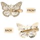 thumbnail image 4 of 24pcs Clips para el cabello delicados Pelo Barrettes Horquillas Mariposas Laterales Pinzas para el cabello, 4 of 6