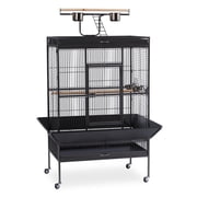 Prevue Pet Products Signature Select Series Wrought Iron Bird Cage Black Hammertone