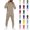 Camel, variant on Sweatsuits for Men 2 Piece Winter Casual Warm Comfy Athletic Jogging Set Hoodies with Kangaroo Pocket and Elastic Waist Drawstring Sweatpants Sets Camel XL