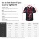 thumbnail image 5 of Balery Mesmerizing Pink Jellyfish Camisas hawaianas de manga corta para hombre, camisas playeras de corte holgado, camisas de vacaciones con botones,Medium, 5 of 7