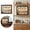 B, variant on Clearance! Zguuel Miniature Double Layer Museum Shadow Box, Photo Frame for Home Decor