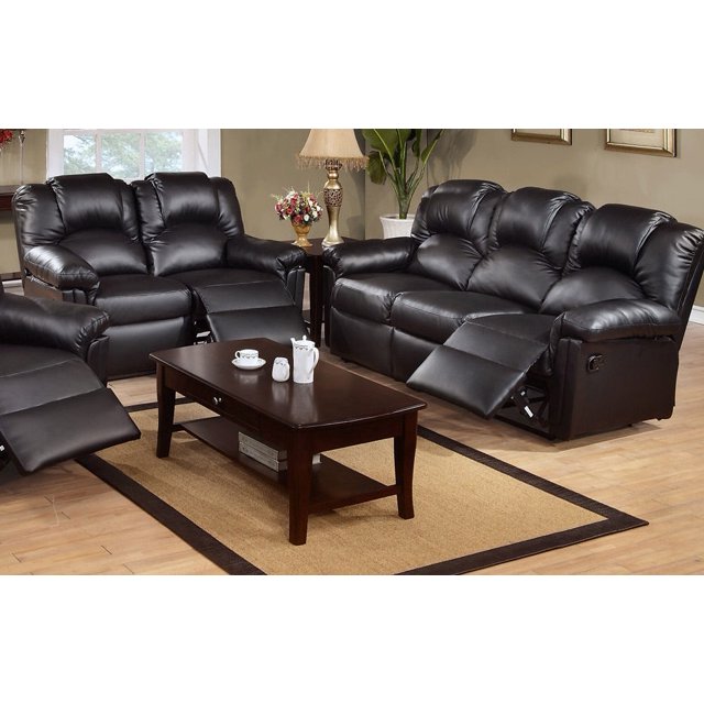 Causal Modern Look Glorious Extra Comfort Reclining 2pcs Sofa set