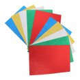 thumbnail image 1 of OULII 10 Pcs Glitter Sponge Paper For Diy Crafts Decorative Handcraft Paper For Invitations Scrapbooking And More, 1 of 8