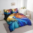 thumbnail image 3 of Homewish Colorful Angel Wings 7-Piece Twin Bedding Sets,Cute Cartoon Girl Bedding Comforter Set,Modern Aesthetic Artistic Sheet Sets For Boyskids,Breathable Home Decor Reversible, 3 of 8