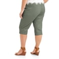 thumbnail image 3 of Just My Size Women's Plus Size Size 2 Pocket Pull on Capri Pant, 3 of 3