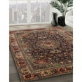 thumbnail image 3 of Ahgly Company Machine Washable Indoor Rectangle Traditional Dark Almond Brown Area Rugs, 3' x 5', 3 of 7