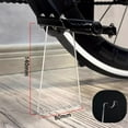 thumbnail image 4 of 2PCS Mountain Bike Clear Acrylic Kickstand 140mm Portable Foot Support Riding Photography Artifact For Road Bicycle Accessories, 4 of 5
