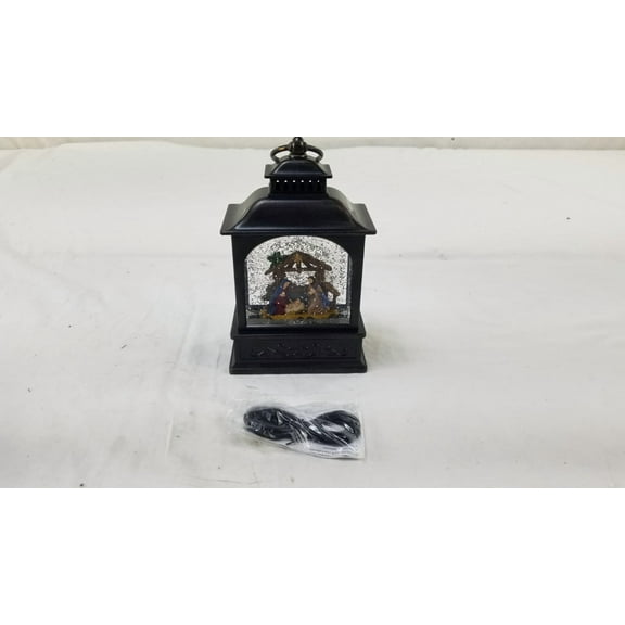 NEW RAZ Imports Holiday Nativity Light Up Water Lantern Decor Mary Joseph Jesus