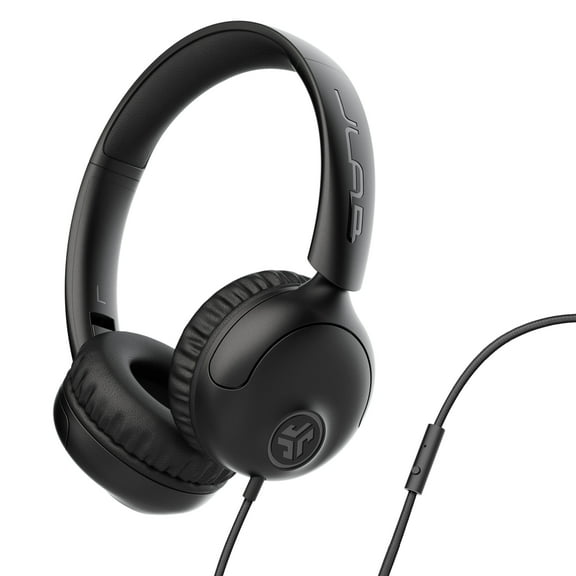 JLab Studio 2 Wired Headphones - Black; Lab Quality Sound with an Updated Form Factor