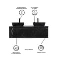 thumbnail image 4 of Gabinete Para Baño Con Doble Lavabo ANTON Minimalista, 4 of 6