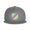 Gray, variant on Snapback Hat Rainbow Stripe Adjustable Flat Bill Brim Hat for Men Women Casual Wear Pink