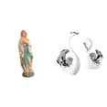 thumbnail image 1 of Figuras decorativas de cisne para escritorio, decoración de sala de estar, artesanías, escultura , estatua de resina de Jesús para centro, 1 of 8