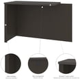 thumbnail image 3 of Bestar Prestige Plus Desk Return in Bark Gray and Slate, 3 of 4