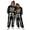 Black#9527, variant on BOOMNY Halloween Flannel Pajamas Jumpsuit for Men And Women Hallowmas Skeleton Graphic Long Sleeve Hooded Pjs Jumpsuit Cozy Warm Loungewear Homewear
