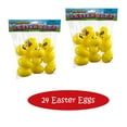 thumbnail image 2 of Forest & Twelfth Kids Emoticon Face Easter Eggs, Pack of 24 Cute Plastic Eggs, Ideal for Hunts and Baskets, Gift for Kids, Prize Box Toys, Party Favors for Birthday, Holiday, School, Hunting Supplies, 2 of 3