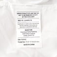 thumbnail image 2 of Global Trends 100% Cotton Voile White Bed Skirt, 18 Inch Drop Length Dust Ruffle, King, 2 of 4