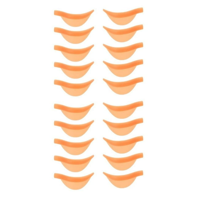 Destyer 5piece Long-Lasting Wear Silicone Lift Pads For Lash Lift Professional Lightweight Comfort orange 2Set