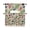 Beige, variant on Botanical Fruit Kitchen Curtains Sets 24 Inch Length with Valance, Retro Blueberry Raspberry Leaves Black Swag Valances and Tiers Curtain Set Swag Curtains for Living Room, Bathroom, Bedroom, Cafe