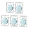 thumbnail image 2 of TISHITA 3x5x Finger Powder Puff Mini Makeup Puff for Repair Cream Concealer Eye Shadow Blue 3 Pcs, 2 of 8