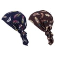thumbnail image 1 of 2 uds., Turbante musulmán para mujer, gorro para cáncer de quimioterapia, gorro, en la cabeza, cubierta, sombrero Yuyangstore Gorra de quimio con turbante musulmán, 1 of 8