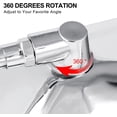 thumbnail image 4 of Universal Chrome Motorcycle Mirrors, 10mm Rear View Side Mirrors Handle Bar End_Special Gift, 4 of 5