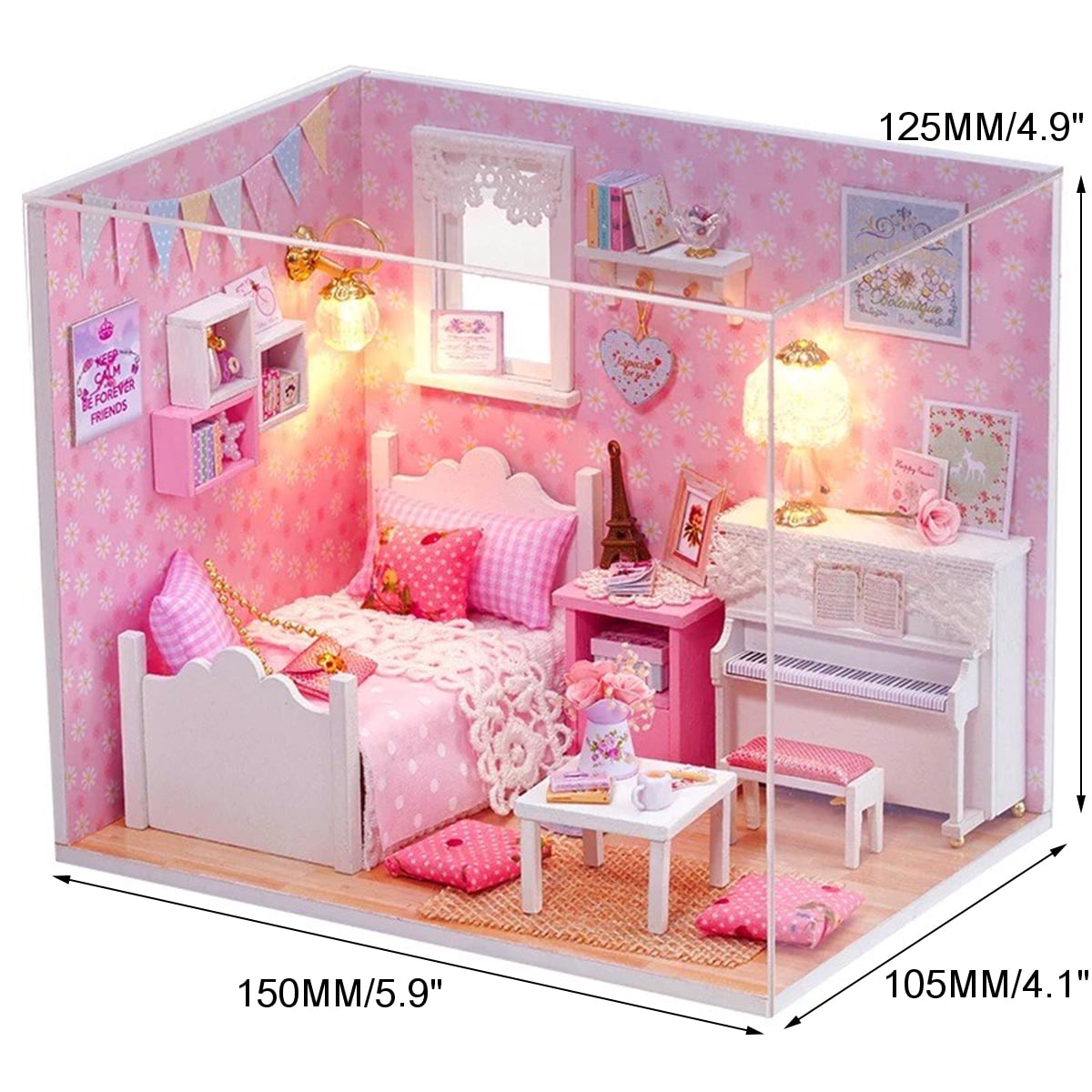 bedroom dollhouse