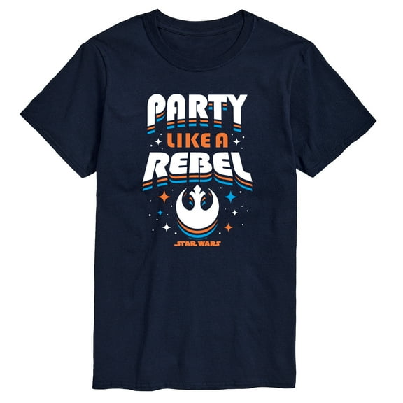 Star Wars - Party Like A Rebel - Men's Short Sleeve Tee